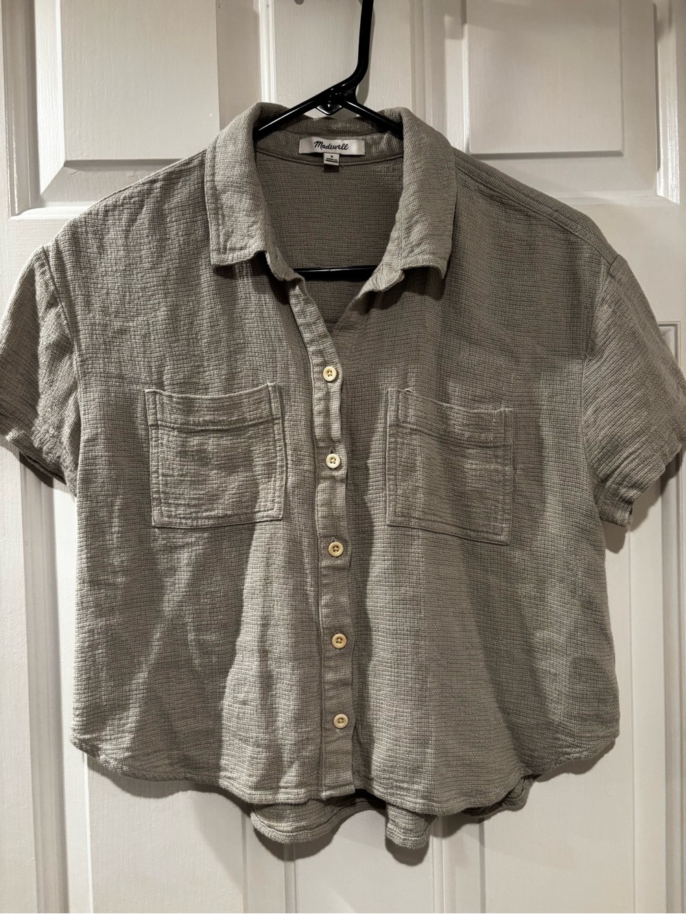 Madewell Lightspun Beachside Dolman Shirt